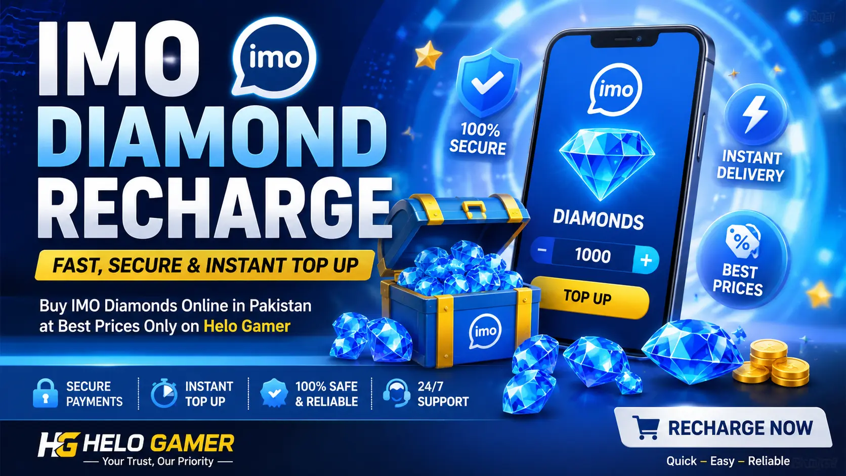 Keyword Estimated Monthly Searches (Pakistan) Competition IMO Diamond Recharge