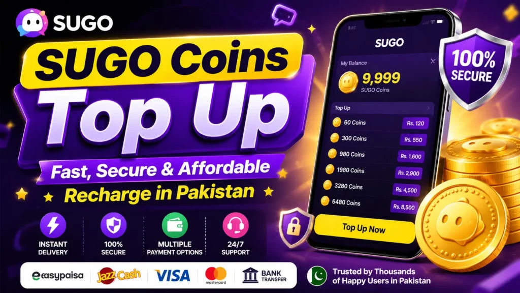 SUGO Coins Top Up